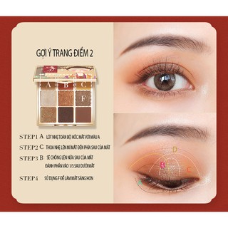 Bản mắt Kakin 9 màu