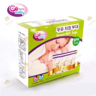Hộp 30 túi trữ sữa GB Baby (Hàn Quốc)