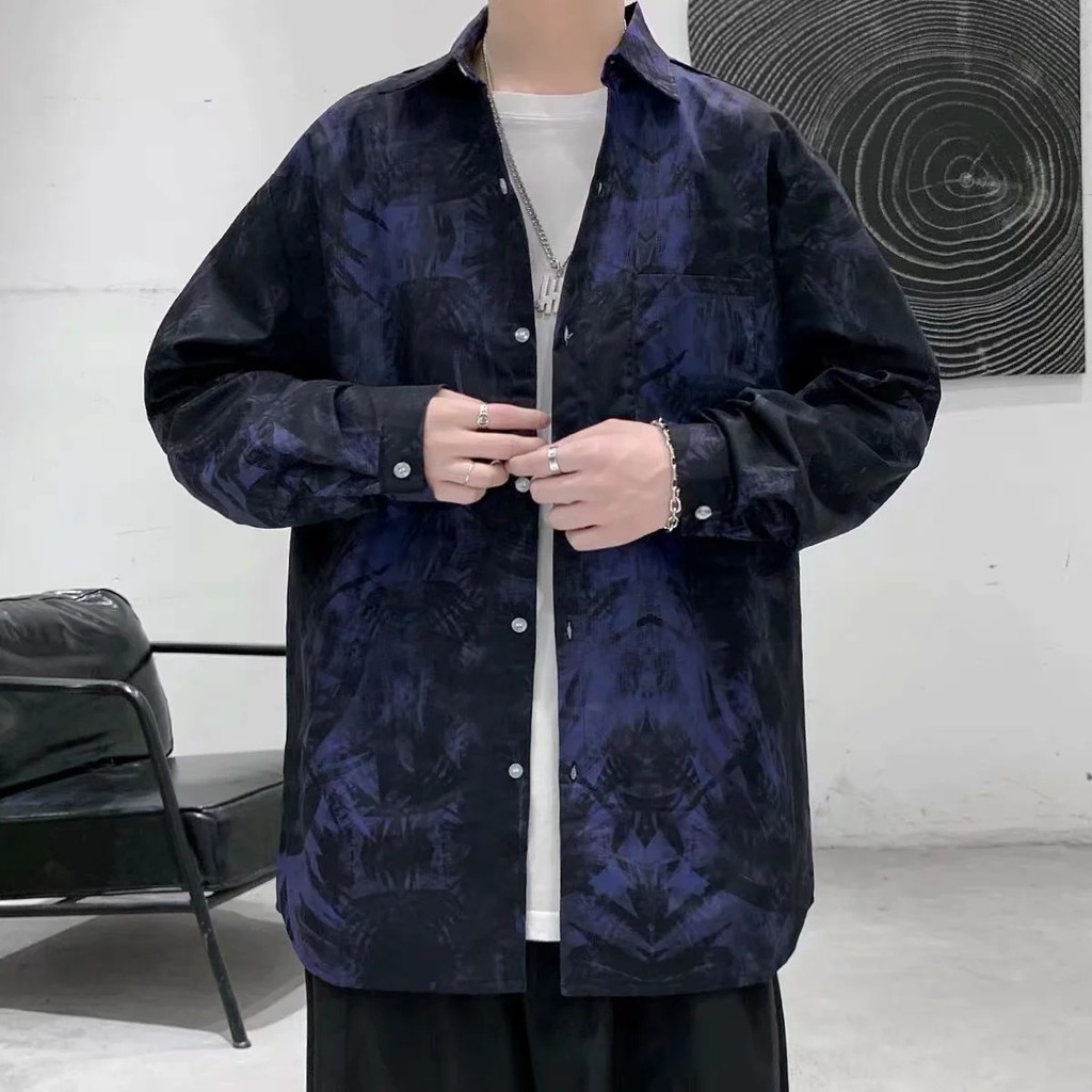 Áo Sơ Mi Nam Dài Tay Cổ Bẻ Thời Trang Hàn Quốc