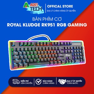 Bàn phím cơ royal kludge rk951 rgb gaming | bàn phím gaming có dây | bảo hành chính hãng 12 tháng