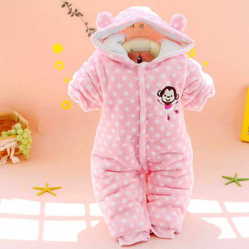 Body nỉ bông mặc mùa đông ủ ấm cho bé Hàng cao cấp xuất Nhật SLNB03