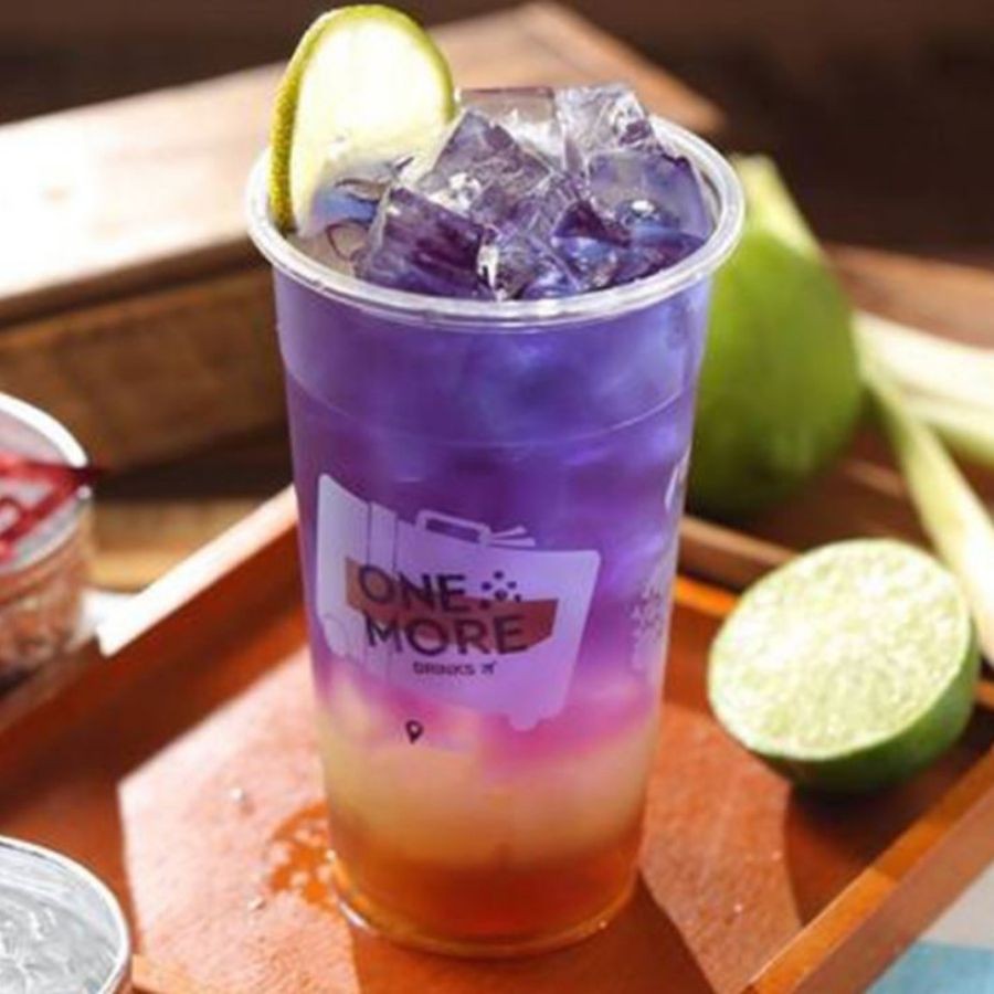 Trà hoa đậu biếc khô cuống xanh