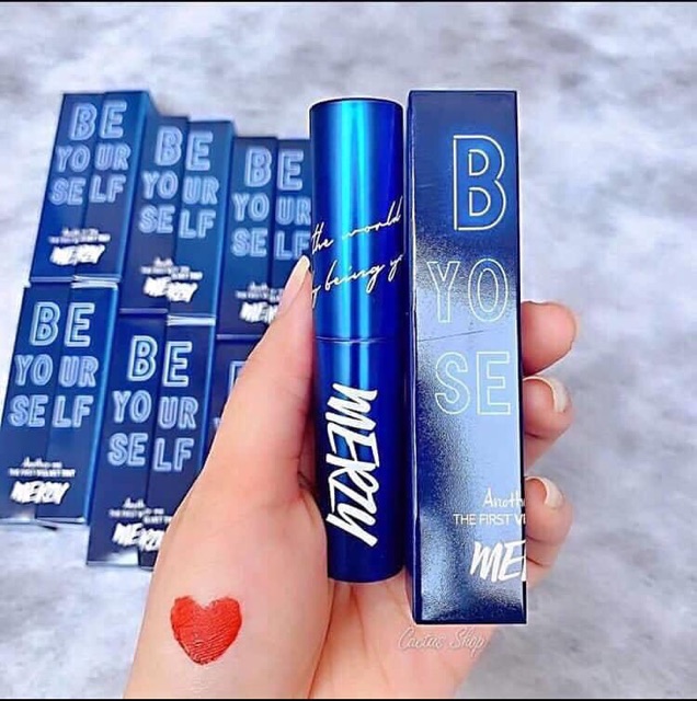 [BẢN GIỚI HẠN] Son Kem Lì Merzy The First Velvet Tint V6 Classic Blue(XANH)