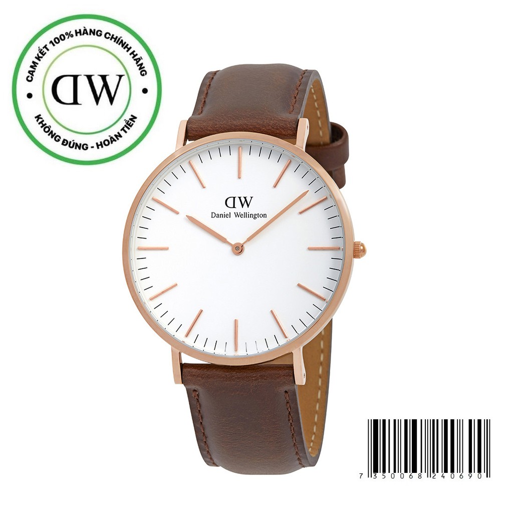 Đồng Hồ Nam Daniel Wellington Classic Bristol 40mm DW00100009 (0109DW)