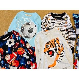 Set 2 bộ thun cotton HM dư xịn bé trai