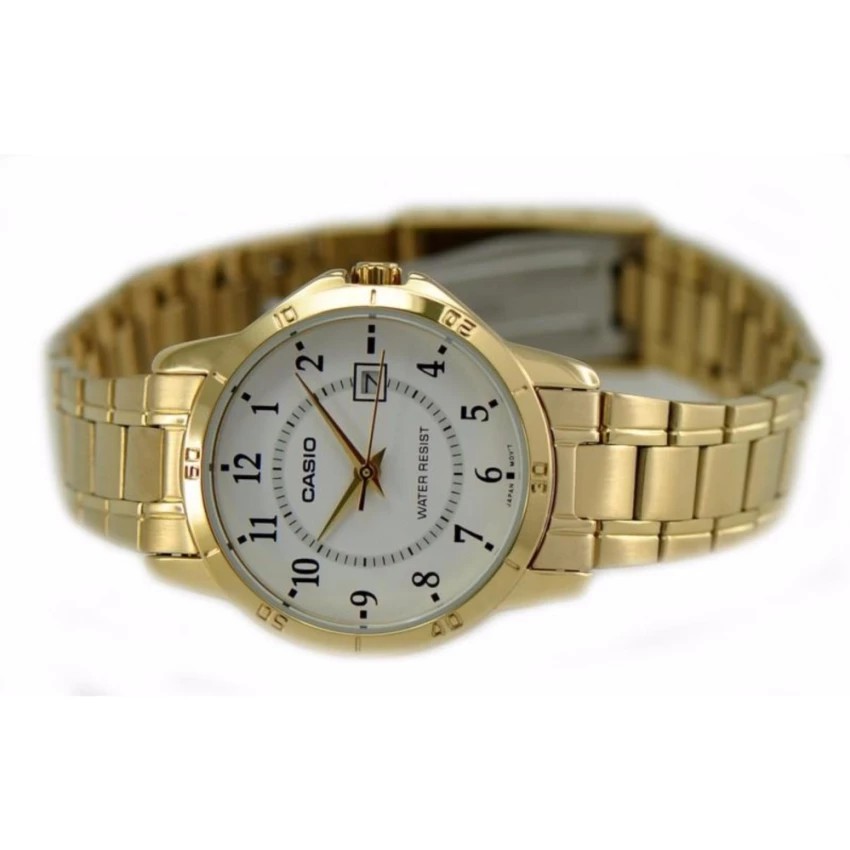 Đồng hồ nữ dây kim loại Casio chính hãng Anh Khuê LTP-V004G-7BUDF