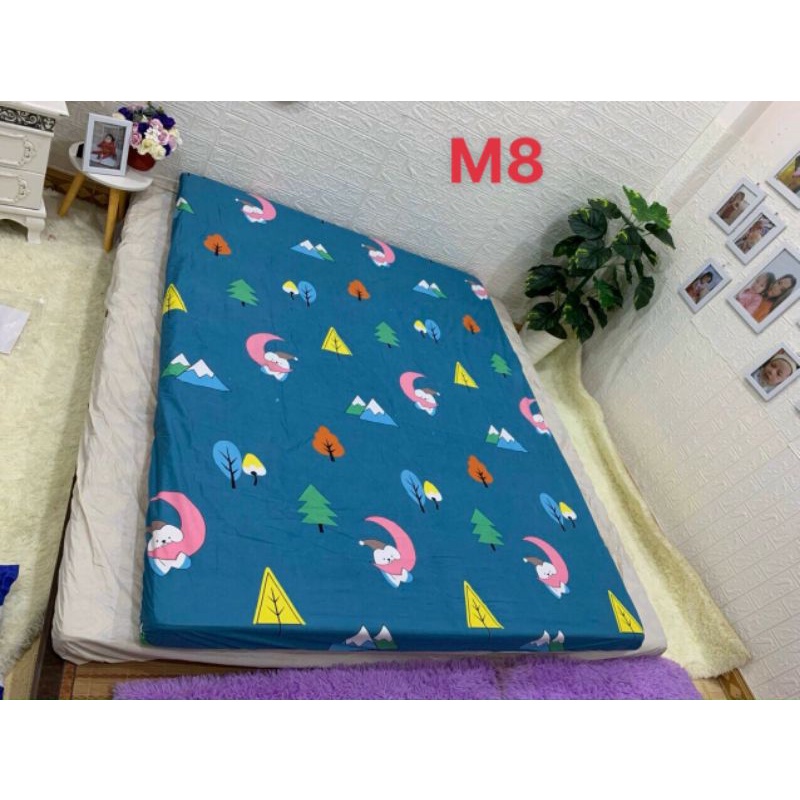 ga chống thấm cao cấp 100% cotton ko nóng ko sột soạt (nhiều mẫu ib mình gửi hình nhé)