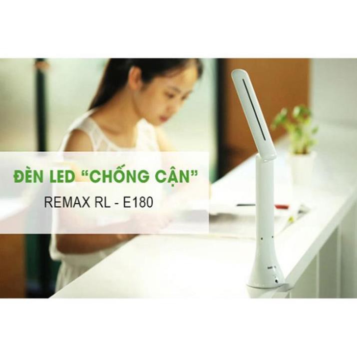Đèn LED cảm ứng chống cận thị gập gọn 180 độ Remax RL-E180 - Hàng Chính Hãng