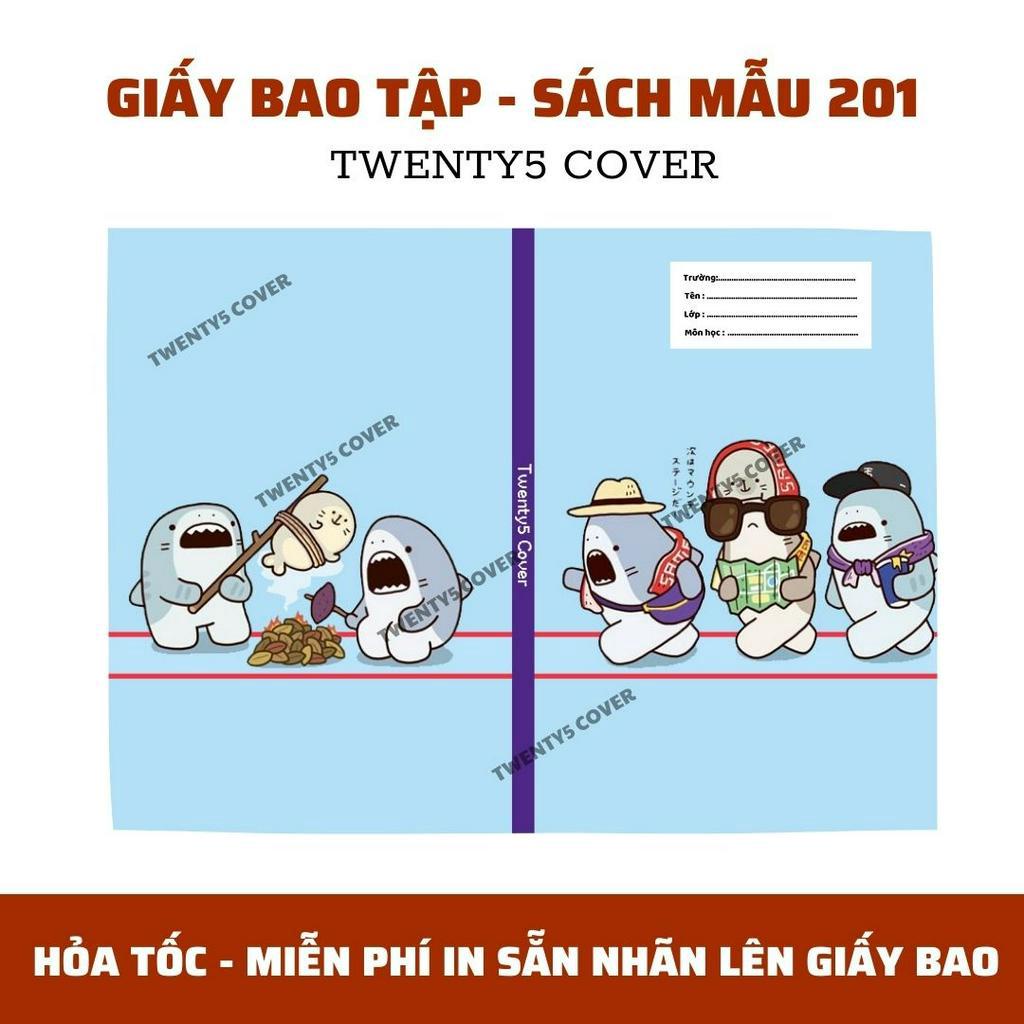 GIẤY BAO TẬP - SGK MẪU 200 - 209
