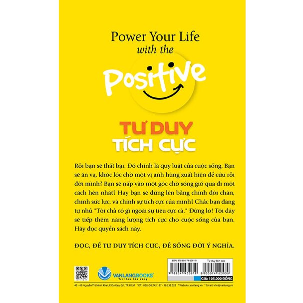 Sách - Tư Duy Tích Cực