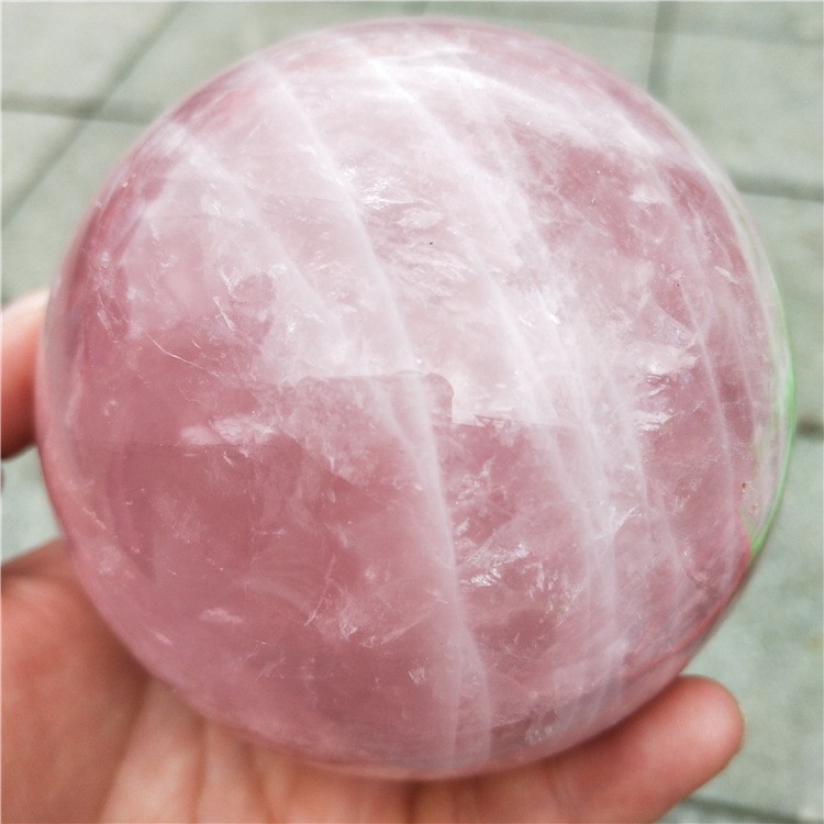 [XẢ KHO Size 2Kg] Quả Cầu Phong Thủy T.A Hồng mạng THỔ và HỎA nặng 2 Kg, Đường Kính 12 cm - Phong Thủy Thành Đô | BigBuy360 - bigbuy360.vn