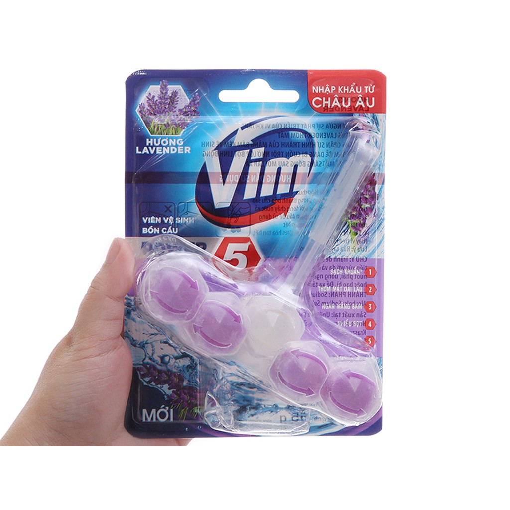 Viên vệ sinh bồn cầu Vim (55g)