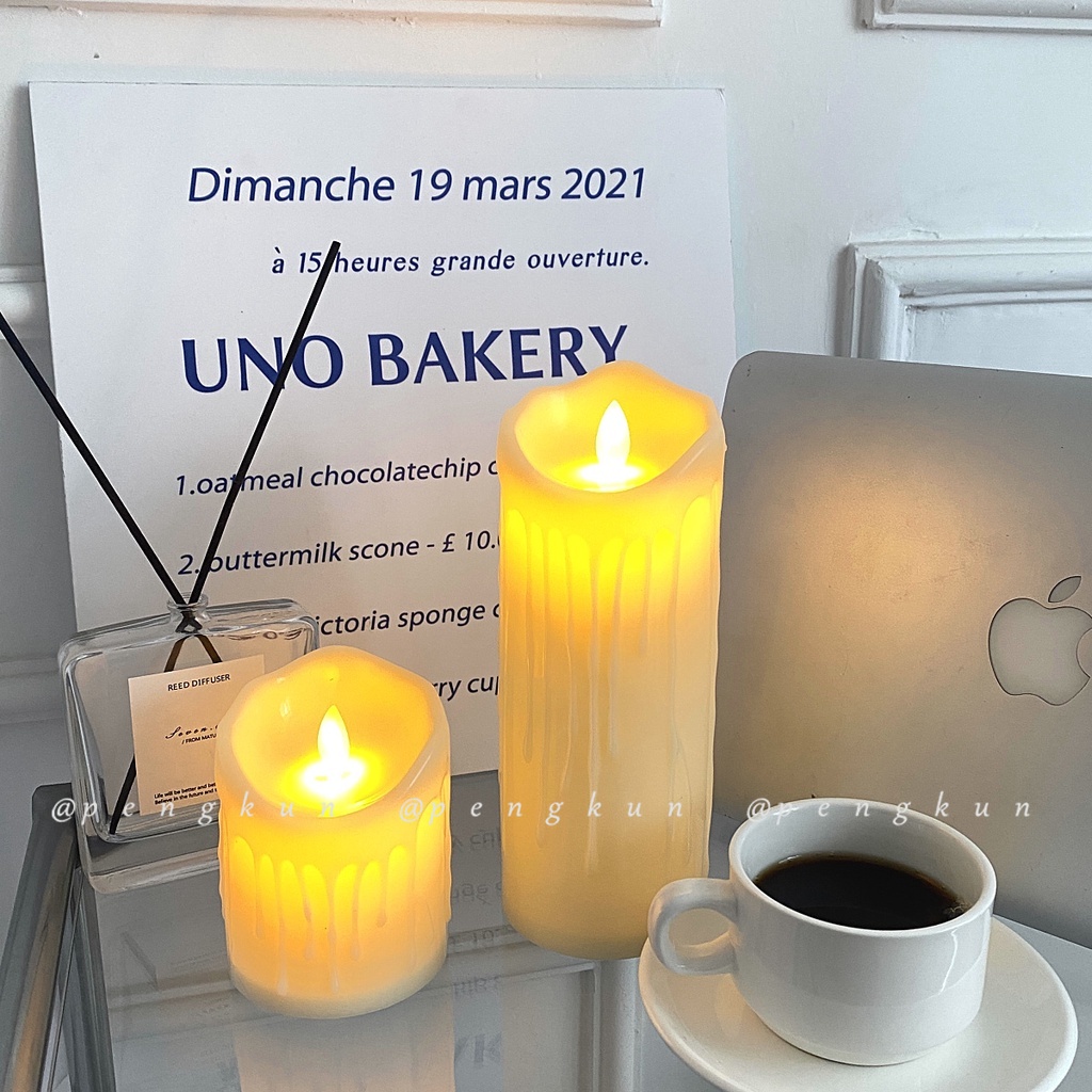 Đèn Trang Trí Hình Ngọn Lửa Phong Cách Lãng Mạn