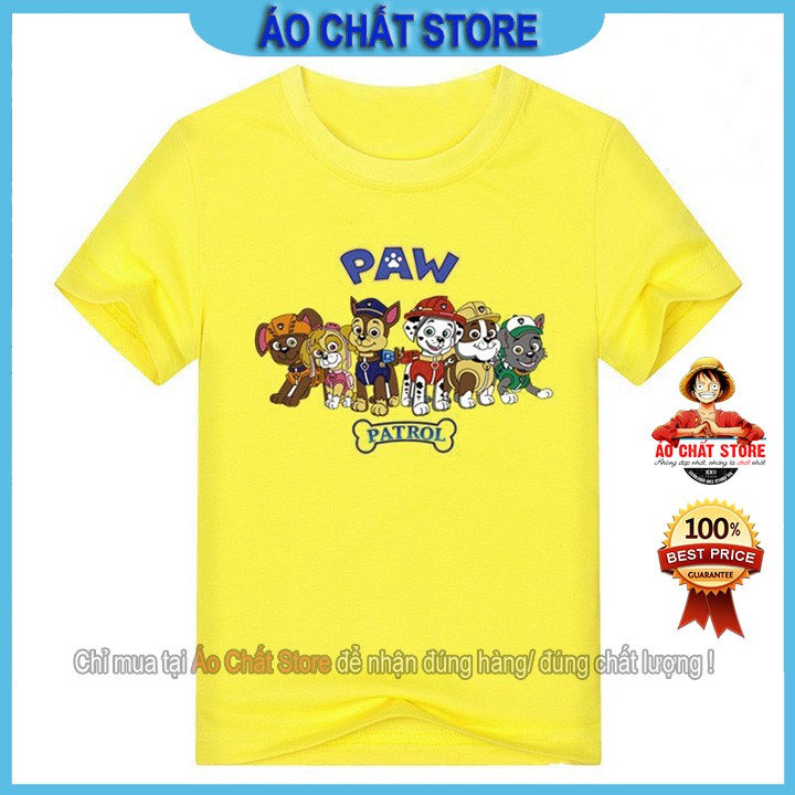 Áo thun chó cứu hộ | Paw Patrol bé trai | Áo Chất Store PA02