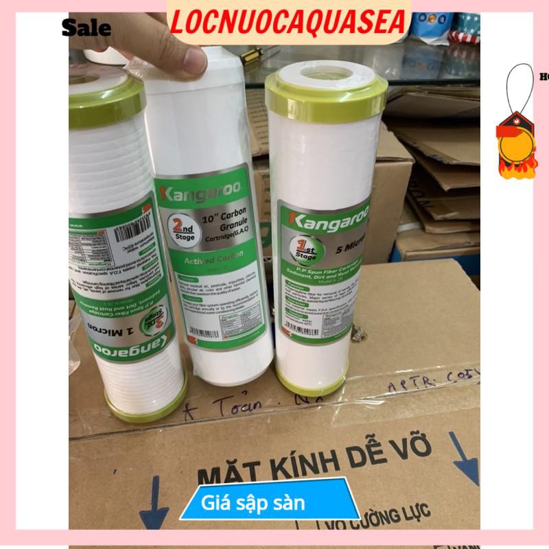 Bộ 08 Lõi Lọc Nước Kangaroo Chính Hãng GỒM: 04 lõi số 1, 02 lõi số 2 và 02 lõi số 3 👉 Lõi Lọc số 123 Kangaroo