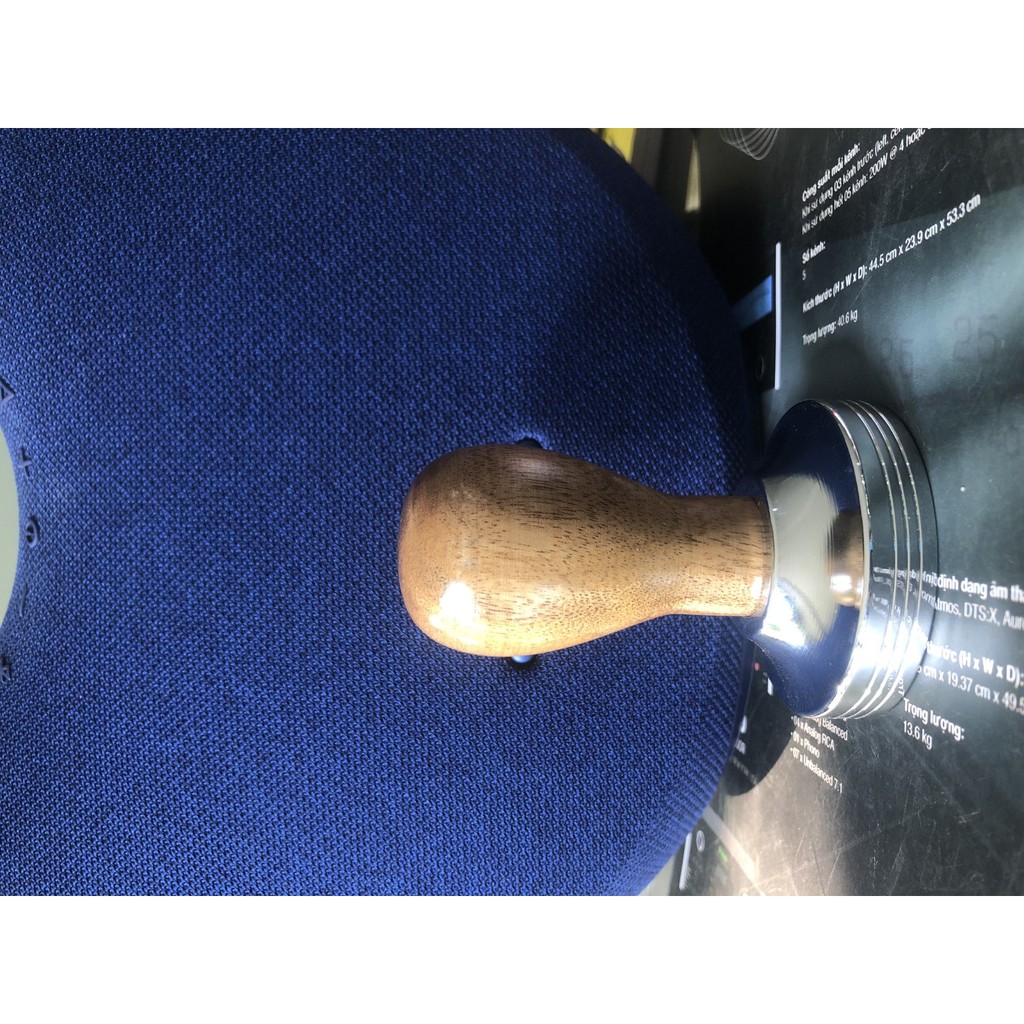 Nén cà phê 58,5 mm ( TAMPER 58.5 mm ) - Mặt có rãnh đồng tâm
