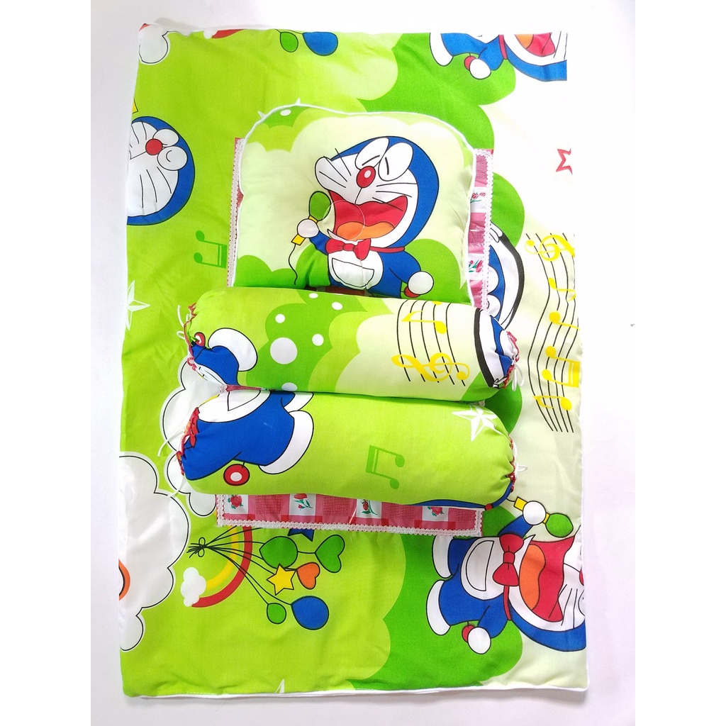 Bộ Gối Nệm Sơ Sinh Gồm  Hàng Việt Nam