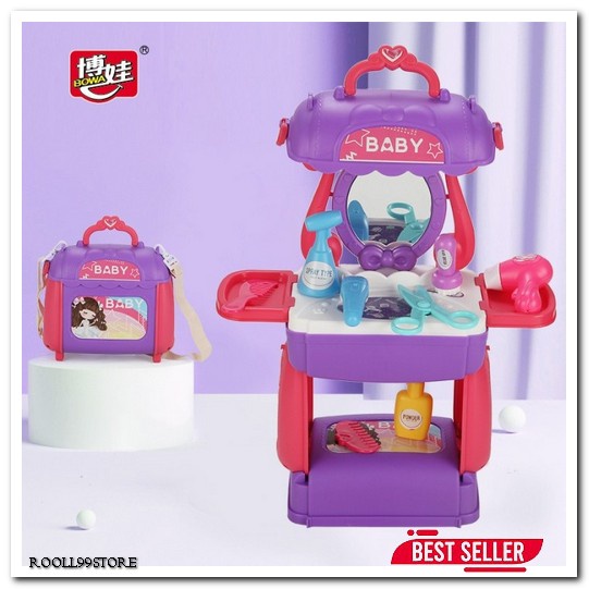 Bộ Đồ Chơi Bồn Rửa Chén Nhà Bếp Cho Bé Gái N1N8 Tseloop - M144 3 Trong 1