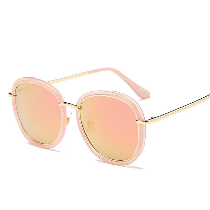 Kính Mát Gọng Kim Loại Phong Cách Hàn Quốc Thời Trang