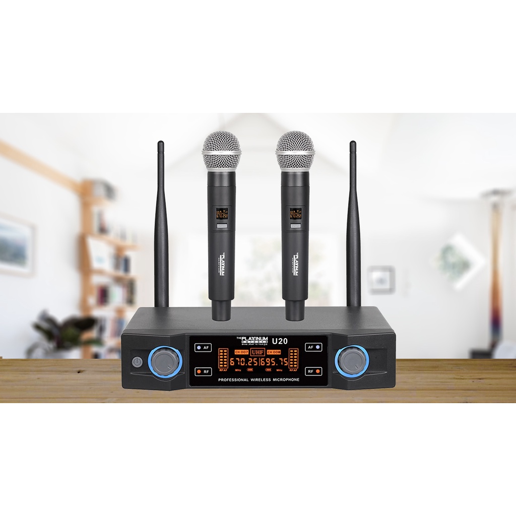 Micro Không Dây UHF The Platinum U20 - Hàng Chính Hãng