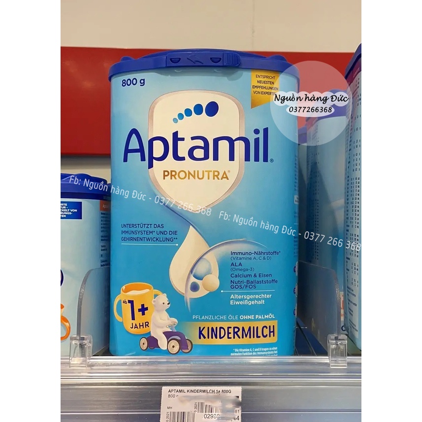Sữa Aptamil Đức 1+ 800g (nội địa Đức) - Nguồn hàng Đức