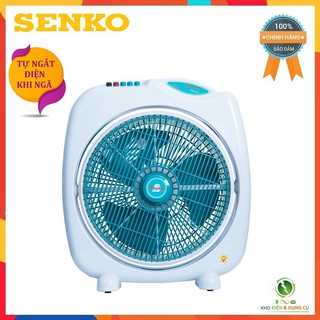 QUẠT BÀN SENKO BD1410 TỰ NGẮT ĐIỆN KHI NGÃ - ĐẢO GIÓ BẰNG 1 NÚT NHẤN - 3 TỐC ĐỘ GIÓ - DỄ DI CHUYỂN