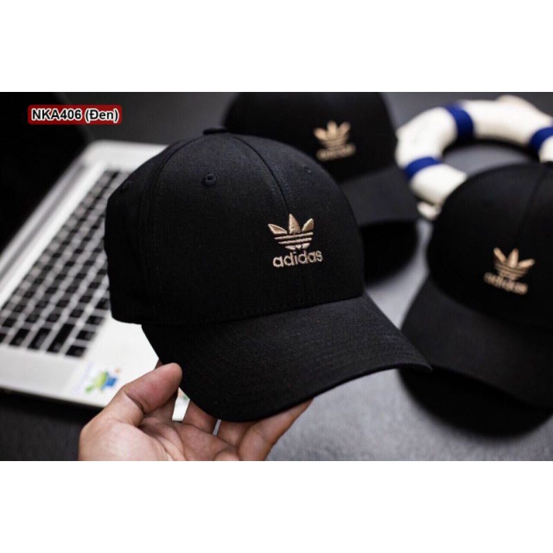 nón nam nữ - nón kết thêu logo adidas