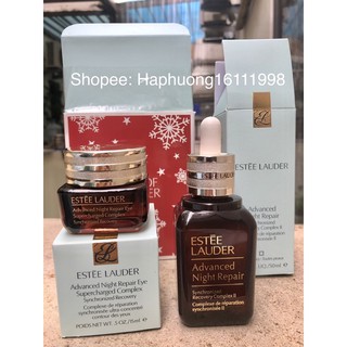 Set Estee Lauder 2 món kem mắt và serum