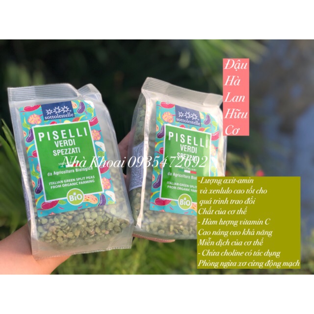 Đậu Hà Lan hữu cơ