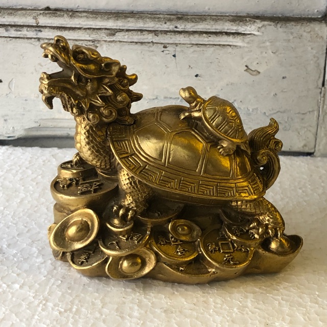 Long quy cõng con bằng đồng