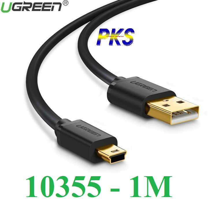 Cáp Mini USB 2.0 Dài 1M Cao Cấp Ugreen 10355 - UG10355