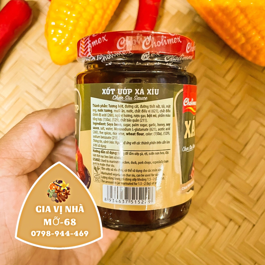 Sốt ướp xá xíu Cholimex - hủ 200gr