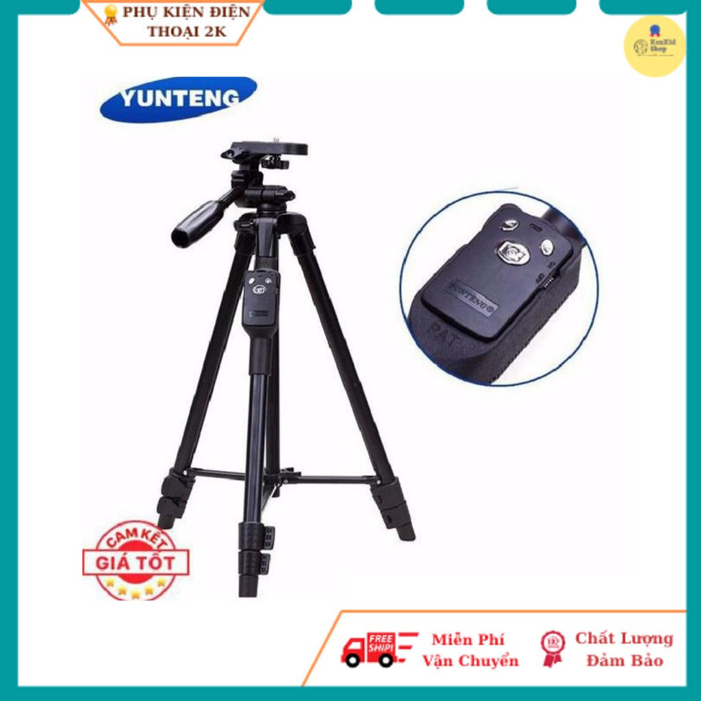 Gậy Chụp Ảnh Tự Sướng Tripod 3388 Sefie Tuyệt Đỉnh Mua Kèm Remote siêu tiện dụng