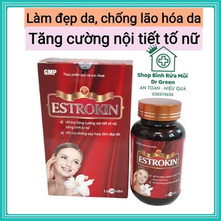 Estrokin Cân Bằng Nội Tiết Tố Nữ Làm Đẹp Da Date Xa Lọ 30v