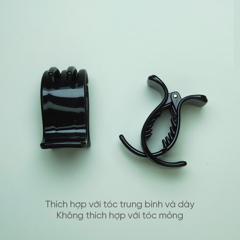 Kẹp tóc càng cua 3 răng 5 răng phong cách kiểu nữ tạo xoắn siêu xinh KEPTOC 3R5R