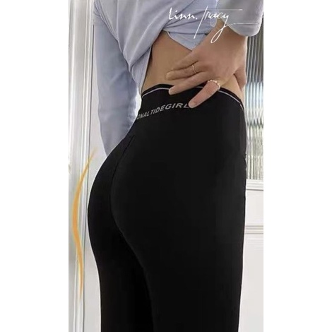 Quần Legging Cạp Chéo Gen Bụng Nâng Mông Hàng Quảng Châu