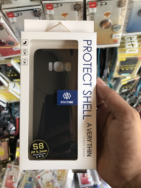 Ốp lưng nhám samsung galaxy S8 / S8 plus chính hãng stoptime