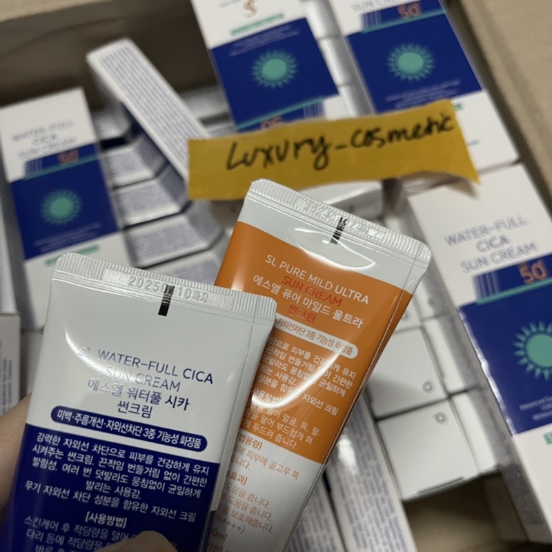 Kem Chống Nắng Lạnh Ngừa Mụn SL Water-Full CiCa Sun Cream SPF 50+ PA++++ 60ml