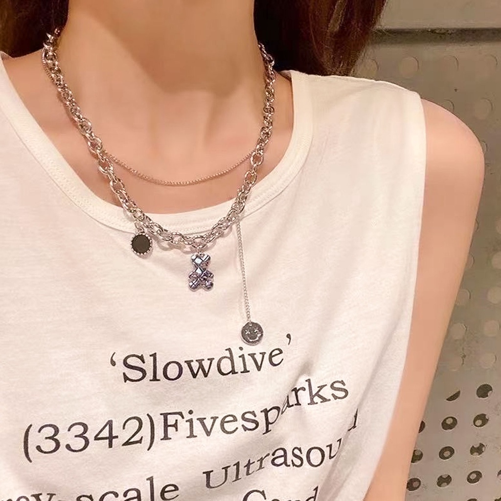 Vòng cổ Choker Nhiều Lớp Mặt Hình Ngôi Sao Năm Cánh Lấp Lánh Thời Trang 2023 Dành Cho Nữ Y2k dreamdiary