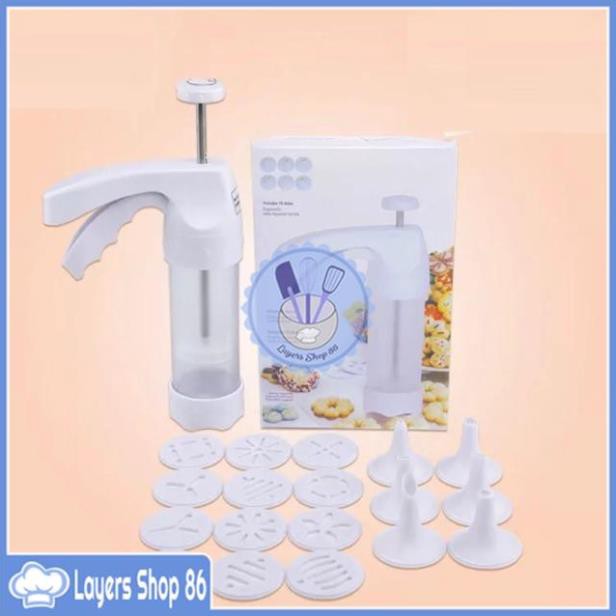 [Layersshop86] Bộ cookie press nhựa