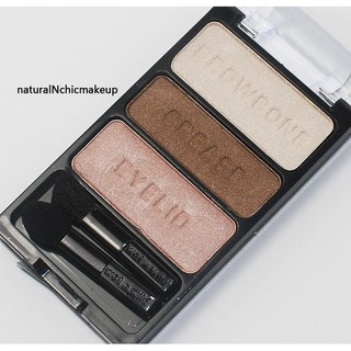 (WET N WILD) Phấn mắt 3 ô Walking on eggshell