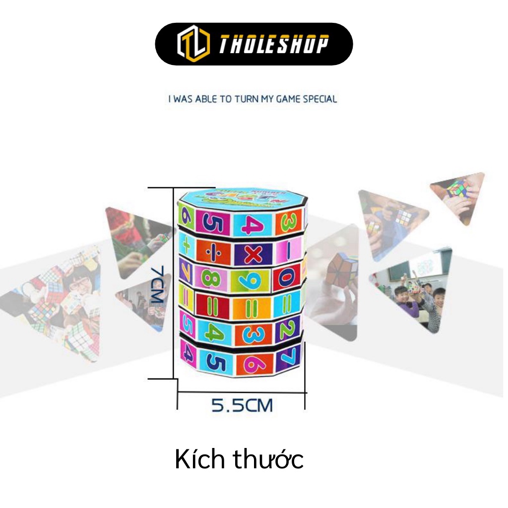 [SGD] Rubik Toán Học - Đồ Chơi Trí Tuệ Bằng Gỗ Nhiều Phép Tính Giúp Bé Phát Triển 4369