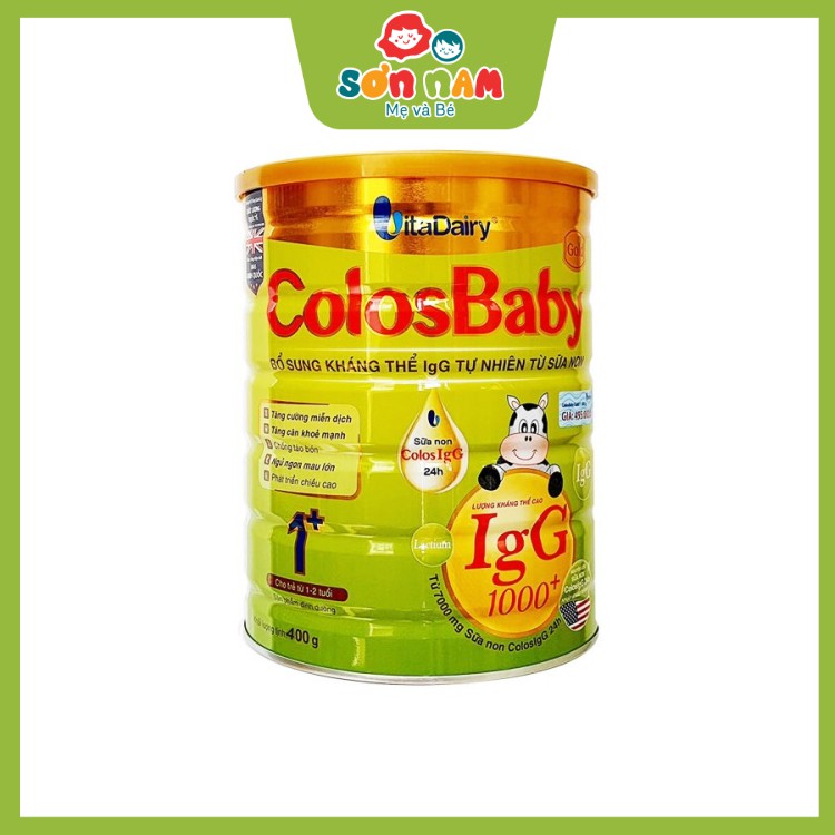 Sữa non Colosbaby GOLD 0+,1+,2+ loại 400g và 800g (Date 2022,2023)