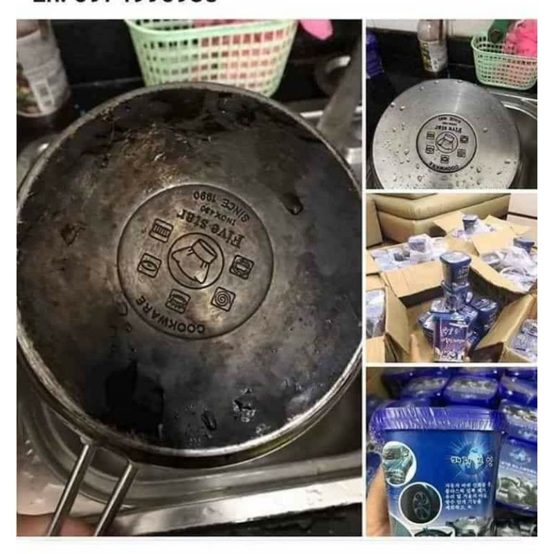 Kem tẩy xoong nồi đa năng