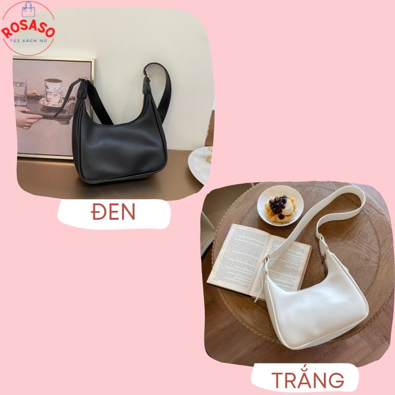 Túi xách nữ sang trọng giá rẻ dáng thuyền cao cấp phong cách Hàn Quốc công sở ROSASO TX73