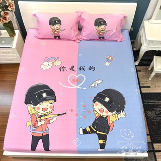 Set ga gối cotton 100%