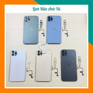 Vỏ độ X/XR/XS/XSM/11/11PR/11PRM lên 13PR/13PRM 5 màu cực hot. Tặng kèm Bộ nút và khay sim [Tặng thêm cụm led độ sẵn]