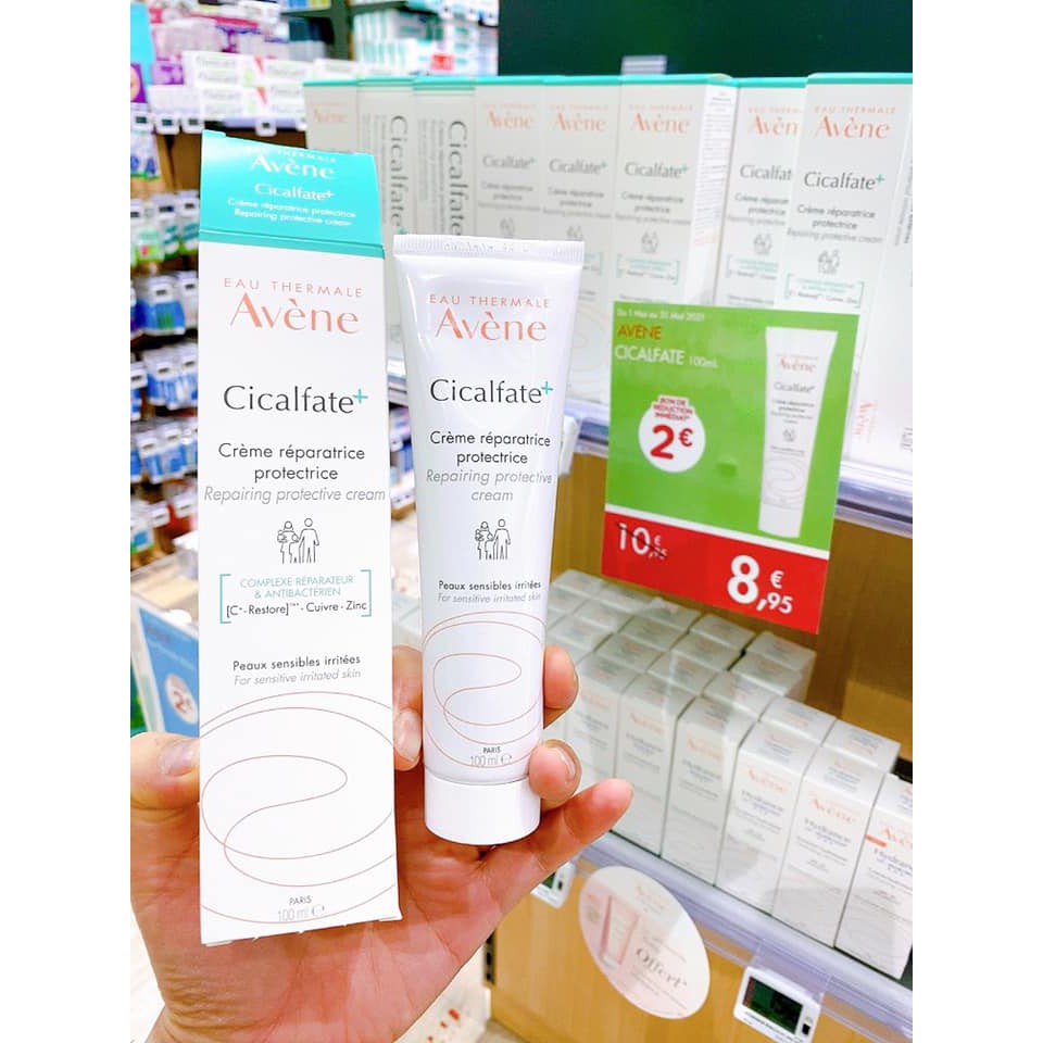 Kem dưỡng giảm thâm sẹo Avene Cicalfate + PHÁP 100ml