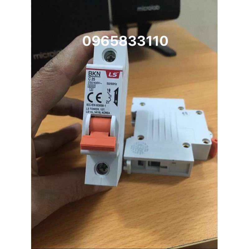 Aptomat cài LS hàn quốc đơn 1p _20a_25a_32a_40a_50a_63a
