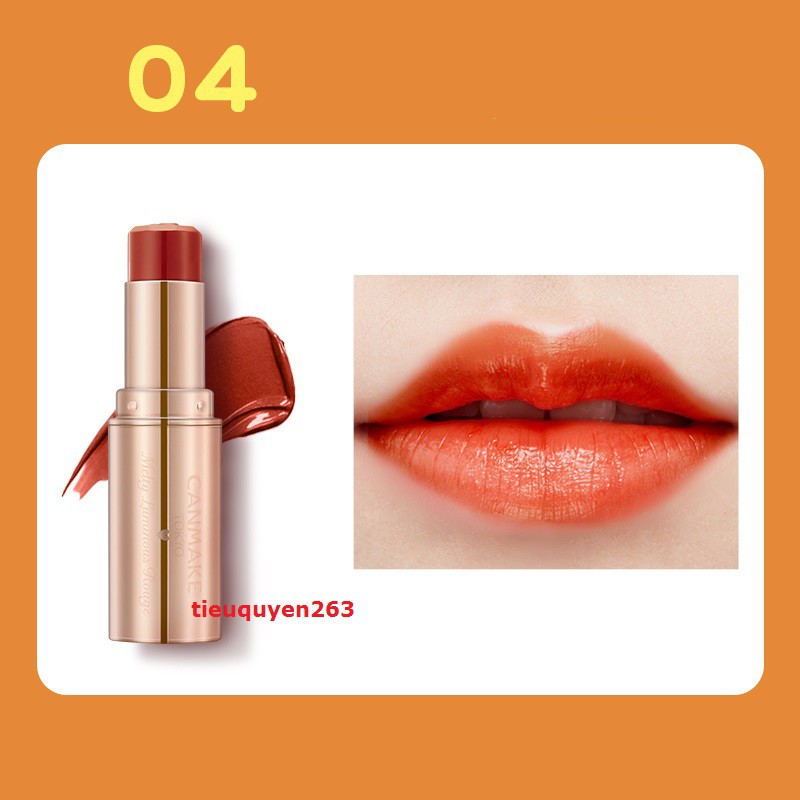 Son dưỡng cấp ẩm Canmake Melty Luminous Rouge